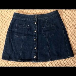 Brady Melville Jean Skirt